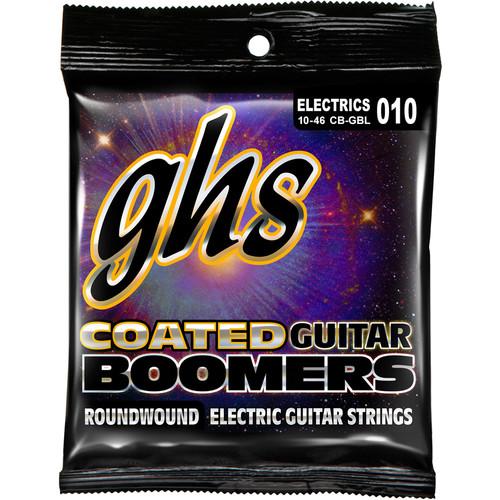 GHS CB-GBL Light Coated Boomers Roundwound Electric Guitar Strings