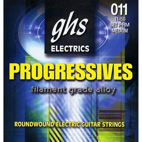 GHS PRM Progressives Roundwound Medium Electric Guitar Strings