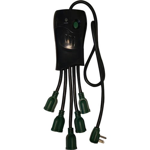 Go Green GG-5OCT Power 5 Outlet Squid Surge Protector