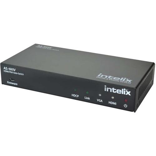 Intelix HDMI VGA Auto-Switcher with VGA Scaling, HDMI & HDBaseT Output