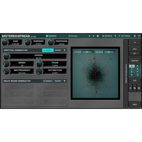 MeldaProduction MStereoSpread - Stereo Expansion Plug-In