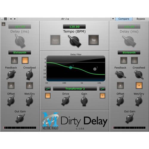 Metric Halo MH Dirty Delay - Feedback Delay Plug-In