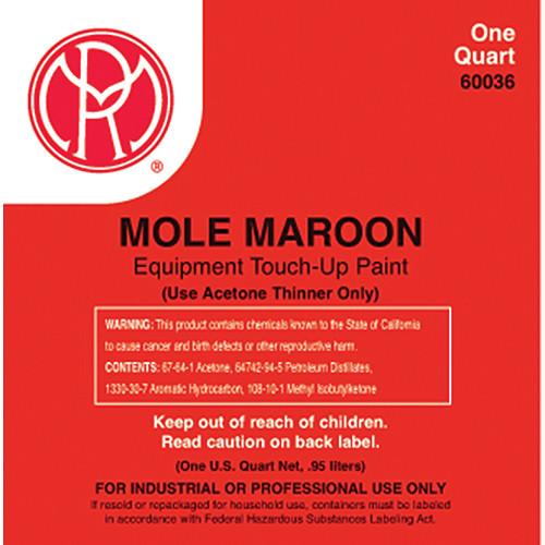 Mole-Richardson 60036 Mole-Maroon Enamel Paint