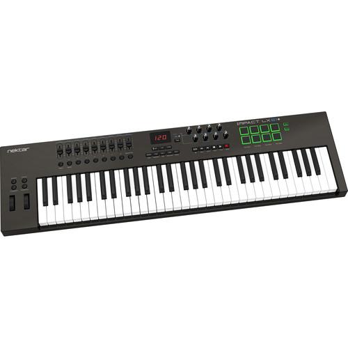 Nektar Technology Impact LX61 61-Key USB MIDI Controller Keyboard