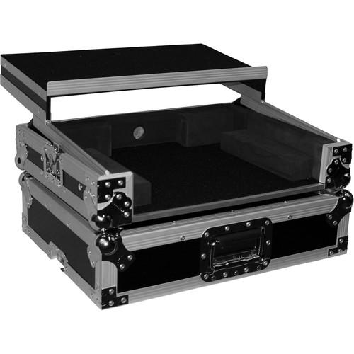 ProX Flight Case For Denon MC6000 and MC6000MK2 Controllers with Laptop Shelf