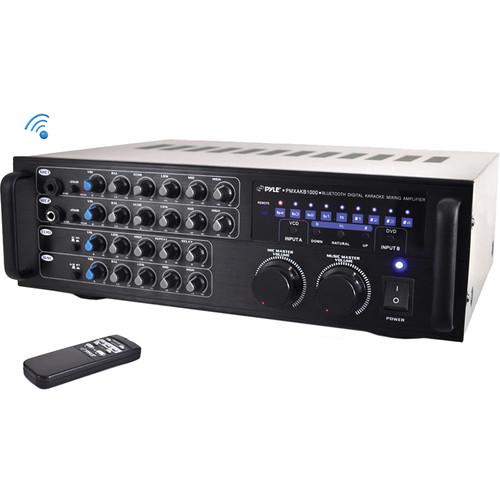 Pyle Pro PMXAKB1000 Bluetooth Karaoke Mixer Amplifier