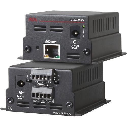 RDL FP-NML2V Network to Mic Line Interface