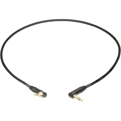 Remote Audio Stereo Jumper Cable 3.5mm Right Angle TRS plug to 3.5mm Right Angle TRS Plug