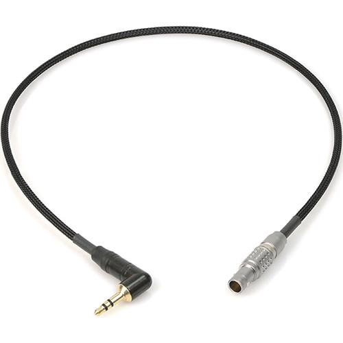 Remote Audio Timecode Adapter Cable 3.5mm RA TS to 5-Pin LEMO Male for IFB