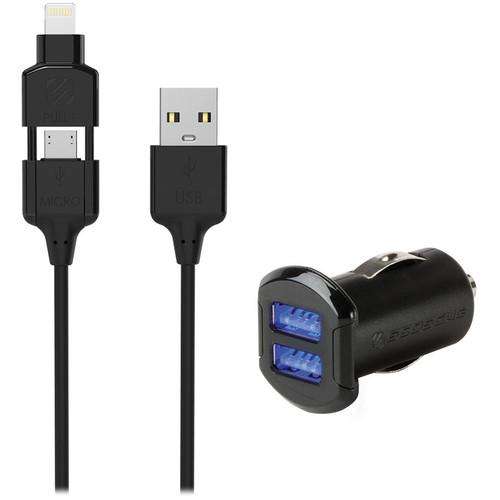 Scosche strikeDRIVE pro 12W 12W Car Charger for USB Devices