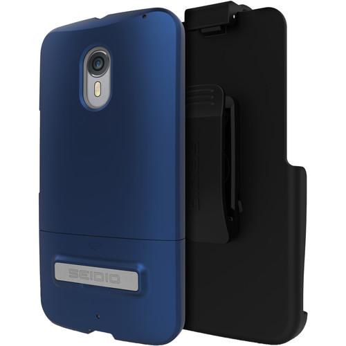 Seidio SURFACE Case with Kickstand and Holster for Motorola Moto X Pure Edition