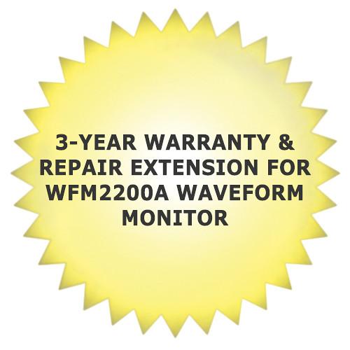 Tektronix 3-Year Warranty & Repair Extension for WFM2200A Waveform Monitor