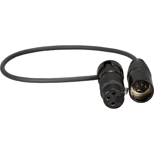 Ambient Recording 3-Pin XLR Female to 5-Pin XLR Male Microphone Cable