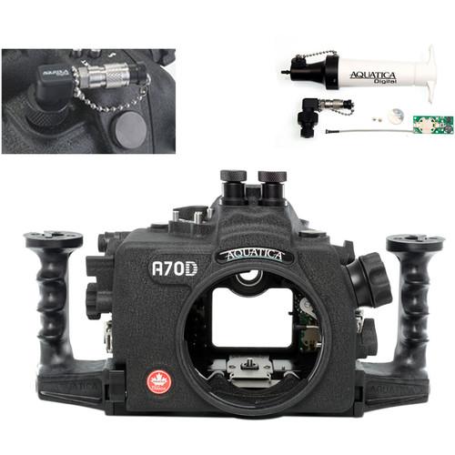Aquatica A70D Underwater Housing for Canon EOS 70D with Vacuum Check System