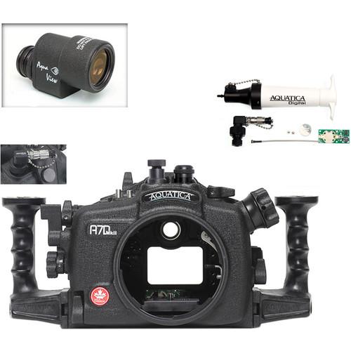 Aquatica A7D Mk II Underwater Housing for Canon 7D Mark II with Aqua VF and Vacuum Check System
