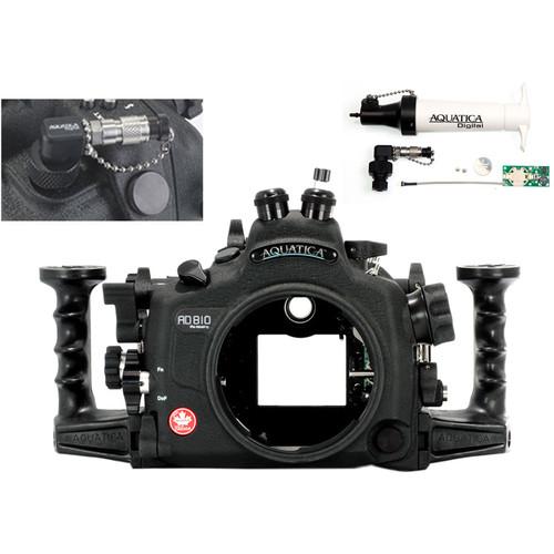 Aquatica AD810 Pro Underwater Housing for Nikon D810 with Vacuum Check System