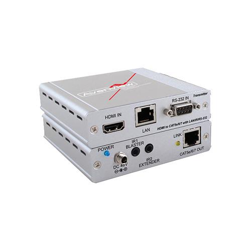 Avenview HDMI over Cat5 6 7 HDBaseT Transmitter with PoE RS-232 Bidirectional IR