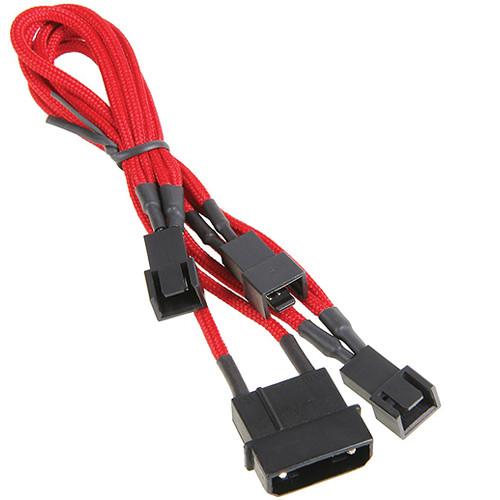BitFenix Alchemy 7V 4-Pin Molex to 3 x Fan Adapter Cable