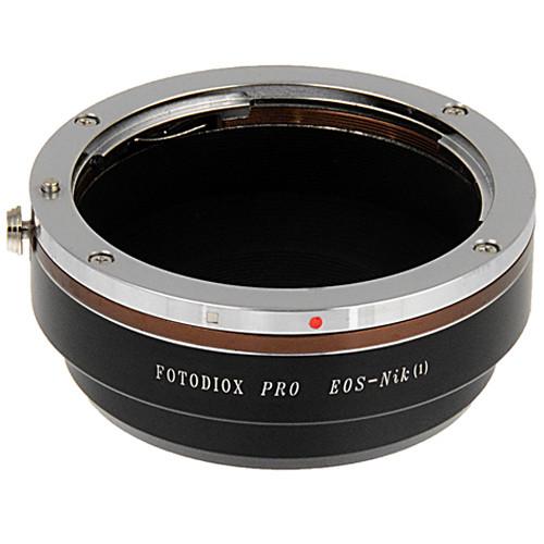 FotodioX Canon EF EF-S-Mount Lens to Nikon 1-Series Mount Camera Adapter