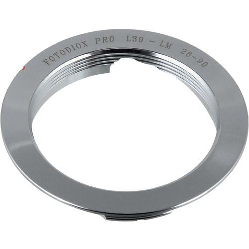 FotodioX Pro Lens Adapter for M39 L39 Lens to Leica M Camera