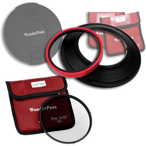 FotodioX WonderPana 145 Core Unit Kit for Nikon 14mm Lens with 145mm Circular Polarizer Filter