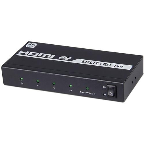 MagiCue MAQ-MAX-HD104B Maxim 1 x 4 HDMI Splitter