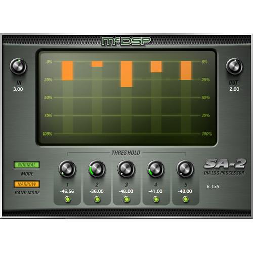 McDSP SA-2 Dialog Processor - Recorded Voice Enhancement Plug-In