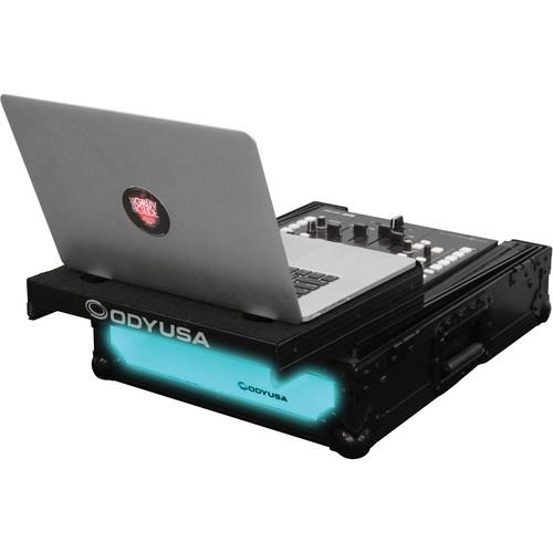 Odyssey Innovative Designs Flight FX Series Low Profile Glide Style Case for a 12" DJ Mixer