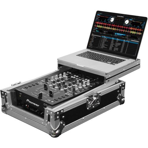 Odyssey Innovative Designs FZGS10MX1 Flight Zone Series Low Profile Glide Style Case for a 10" DJ Mixer