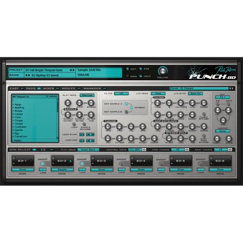 Rob Papen Punch-BD - Bass Drum Software Synthesizer