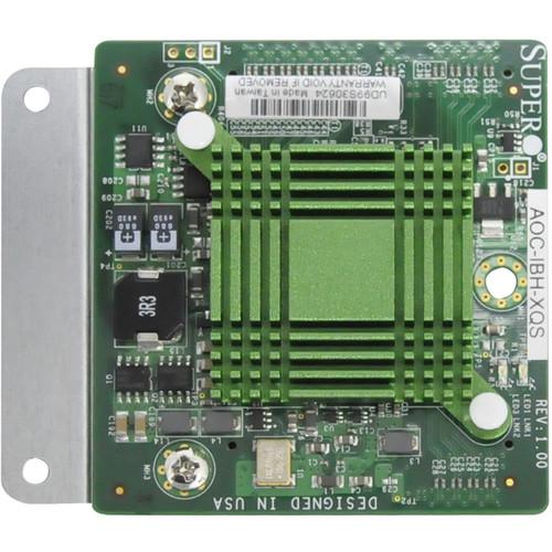 Supermicro Single Port Low-Latency InfiniBand Adapter Card for SuperBlade