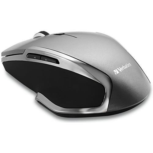 Verbatim Wireless Notebook 6-Button Deluxe Blue LED Mouse