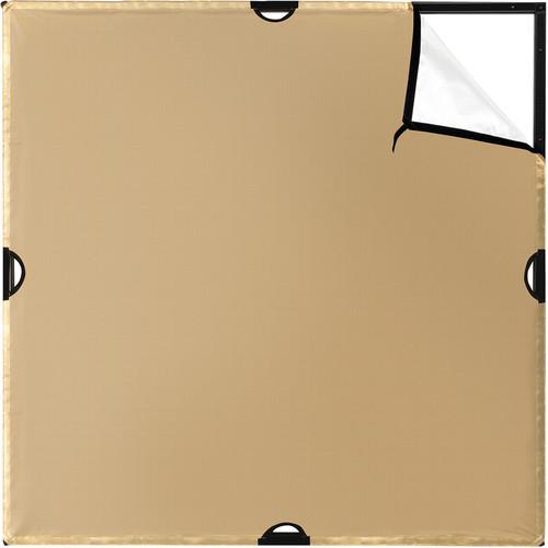 Westcott Scrim Jim Cine Gold White Bounce Fabric