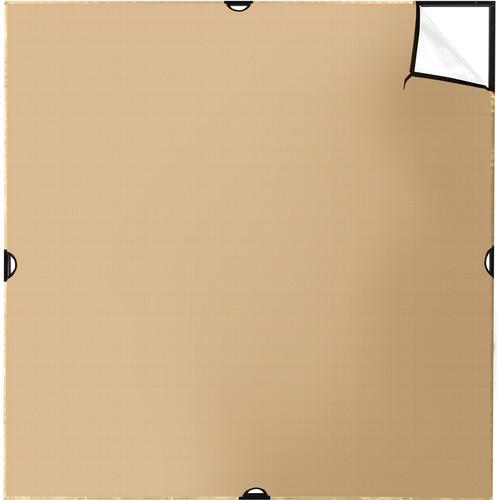 Westcott Scrim Jim Cine Gold White Bounce Fabric