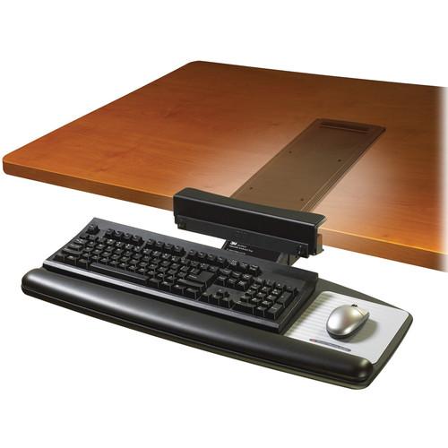 3M AKT65LE Adjustable Keyboard Tray with Knob-Adjust Arm
