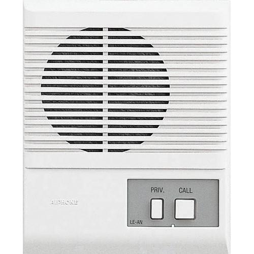 Aiphone LE-AN Surface Mount Single Call Audio Only Interior Sub Station with Privacy Button for LEF LAF Series Master Station