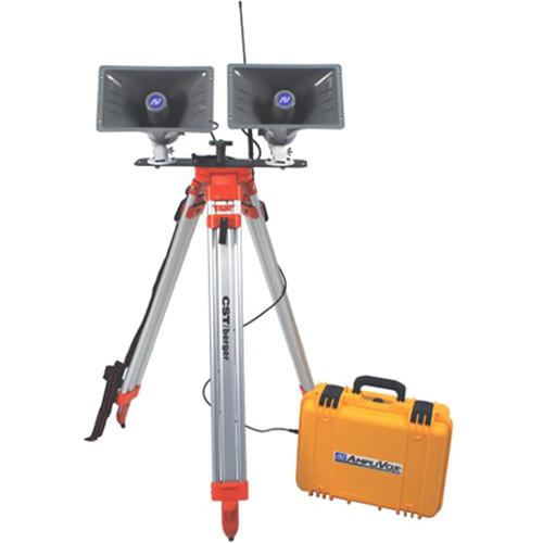 AmpliVox Sound Systems SW6240 All-Weather Hailer Wireless PA System