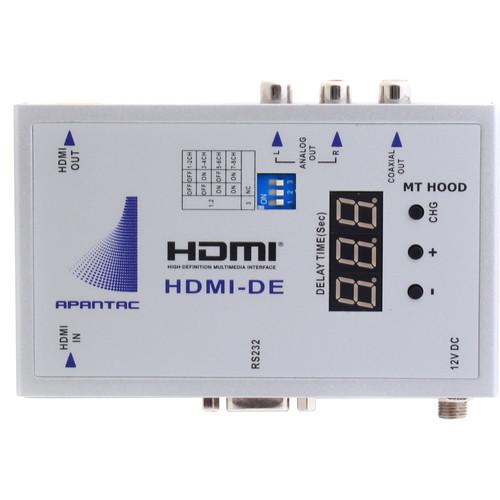 Apantac HDMI Audio De-Embedder with Audio Delay