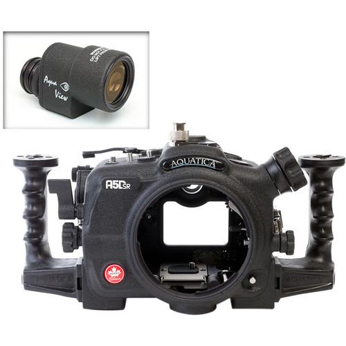 Aquatica A5DSR Pro Underwater Housing for Canon 5Ds, 5Dsr, or 5D Mk III with Aqua VF