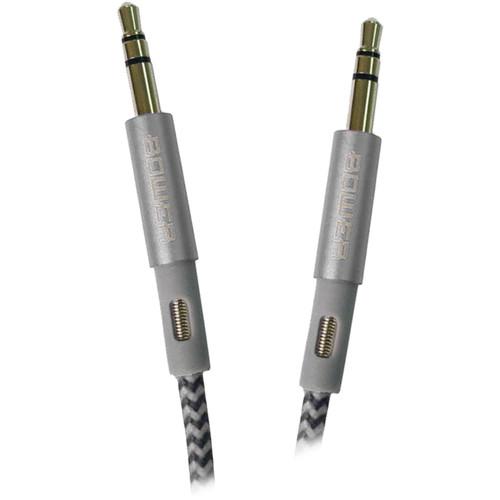 Bower BI-CBA3WHT 3.5mm to 3.5mm Auxiliary Cable