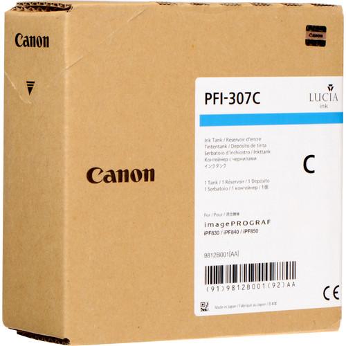Canon PFI-307C Cyan Ink Cartridge