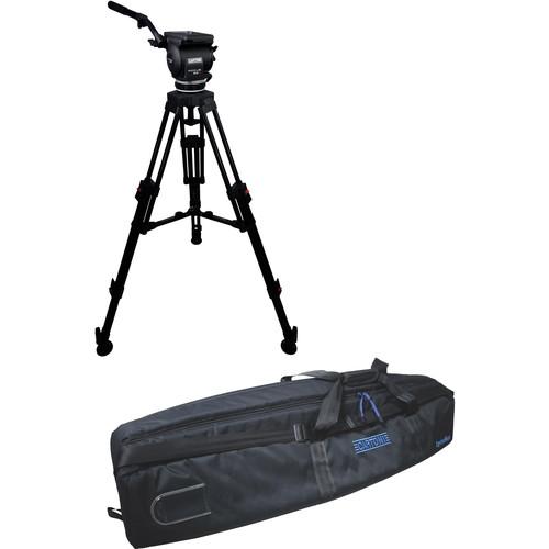 Cartoni Focus 22 Fluid Head with H602 Tripod Legs & Mid-Spreader