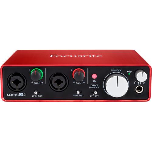 Focusrite Scarlett 2i2 USB Audio Interface