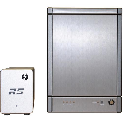 HighPoint RocketStor 6324AS 4-Bay RAID Enclosure with Thunderbolt 2 Adapter