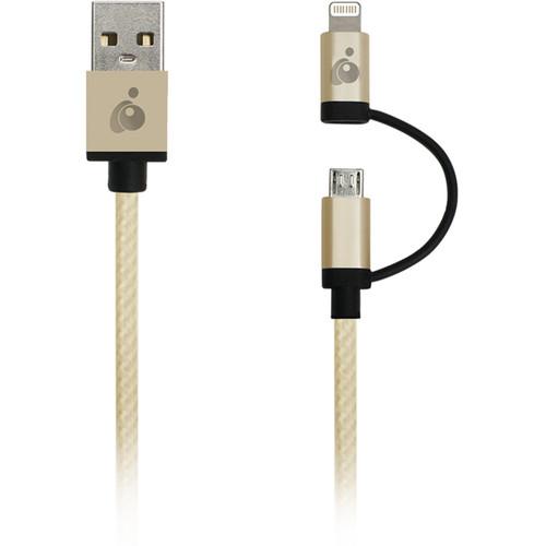 IOGEAR DuoLinq 2-in-1 Charge & Sync Cable