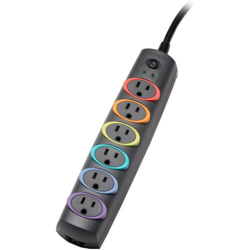 Kensington SmartSockets Premium 6-Outlet Surge Protector