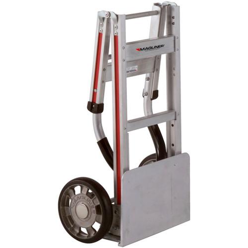 Magliner FTA19E11L Straight-Back Folding Hand Truck with 8" Mold-On Rubber Wheels