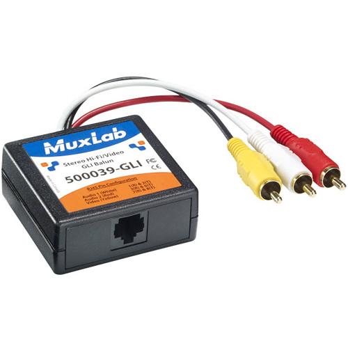 MuxLab 500039-GLI Stereo Hi-Fi Video GLI Balun