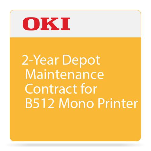 OKI 2-Year Depot Maintenance Contract for B512 Mono Printer