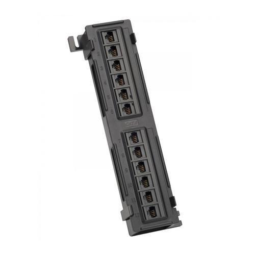 Platinum Tools 12-Port Cat6 Non-Shielded Wall Mount Patch Panel
